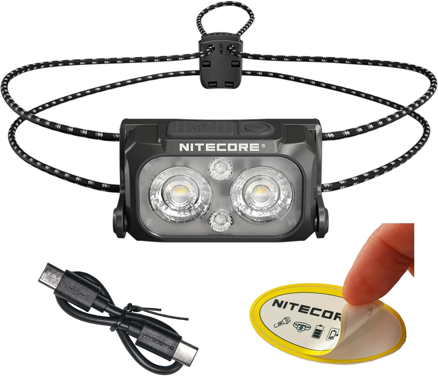 NiteCore NU-25 Ultralight Headlamp 400 lumens